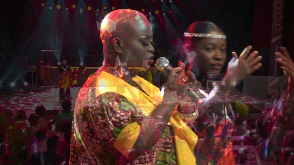 Worship leaders on stage at In His Presence 11