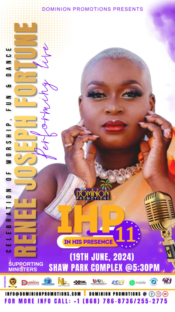Renee Joseph Fortune on the In His Presence 11 flyer
